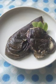 なすの梅みそサンド