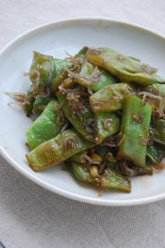 じゃことモロッコ豆の炒め煮