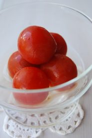 ミニトマトの和風コンポート