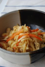 大豆の切り干し大根煮