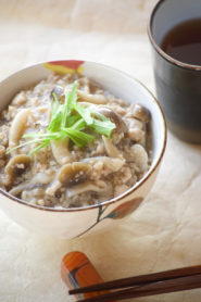 きのこあんかけ丼